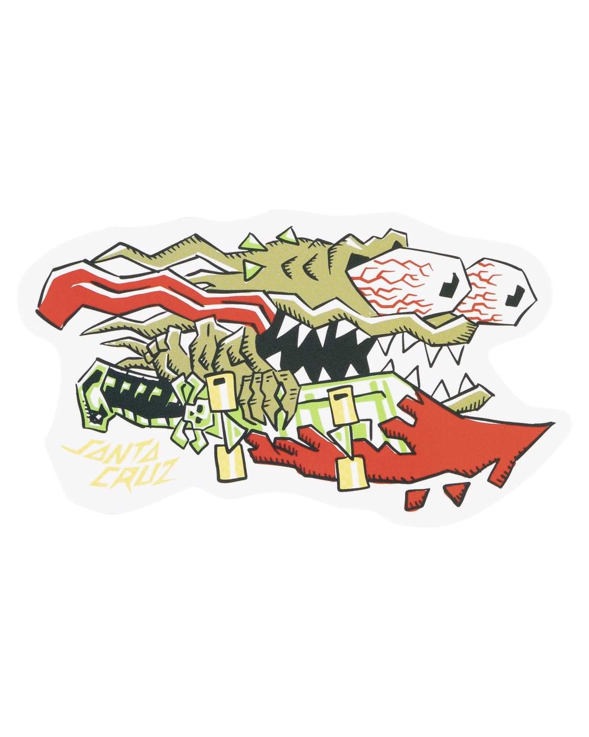 Santa Cruz Meek Scratched Slasher Sticker