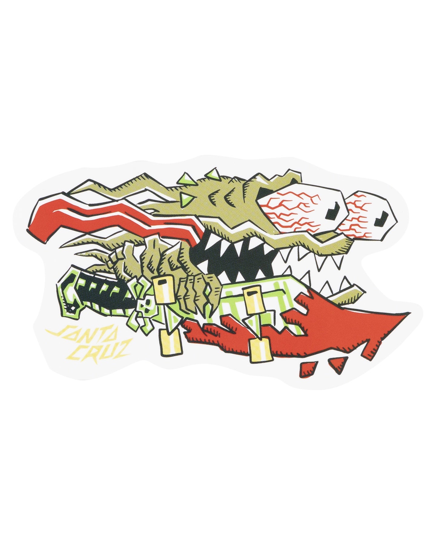Santa Cruz Meek Scratched Slasher Sticker