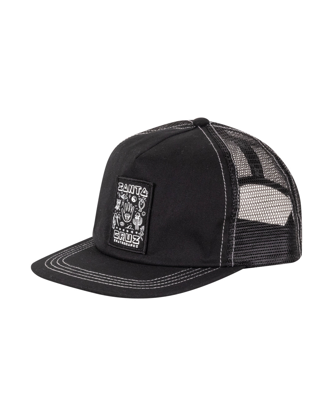 Santa Cruz Youth Tripper Mono Patch Trucker Cap