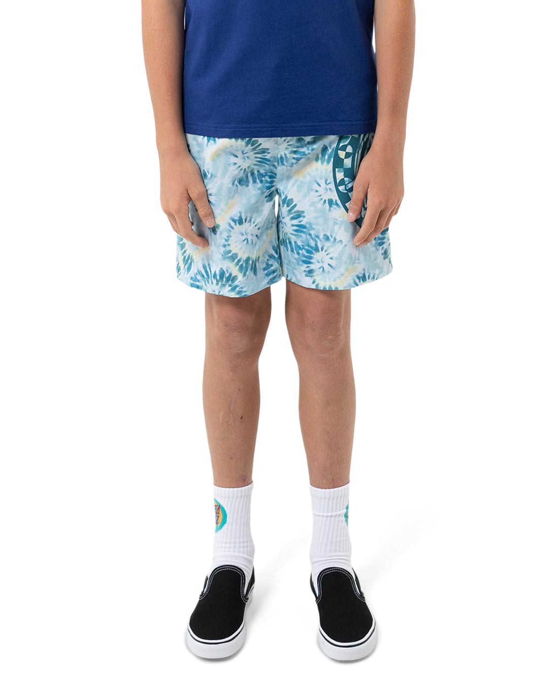 Santa Cruz Youth Malba Crash Dot Mono Boardshort