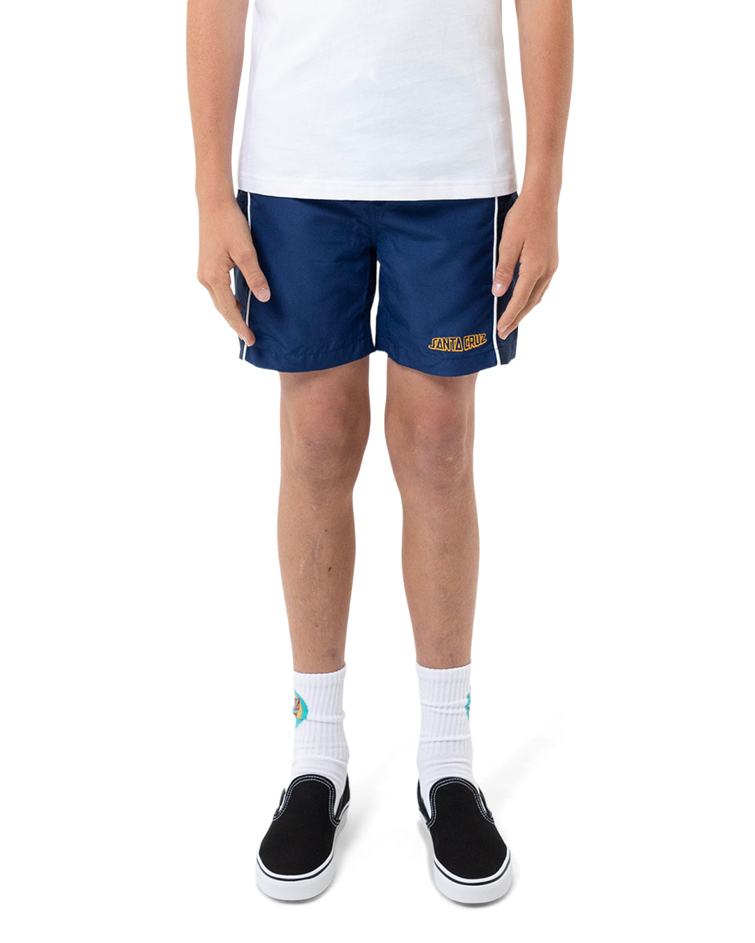 Santa Cruz Youth Fisheye Strip Boardshort