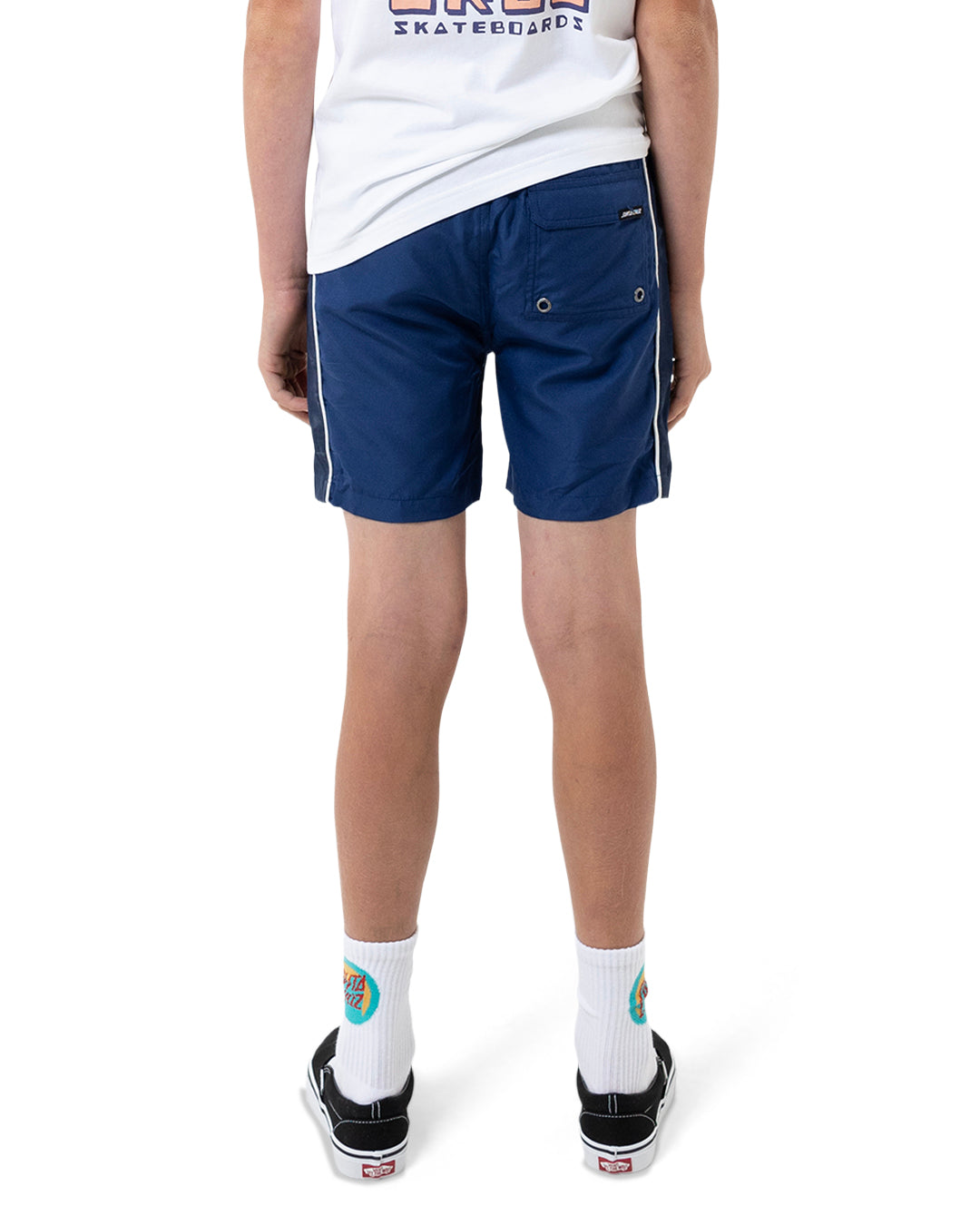 Santa Cruz Youth Fisheye Strip Boardshort