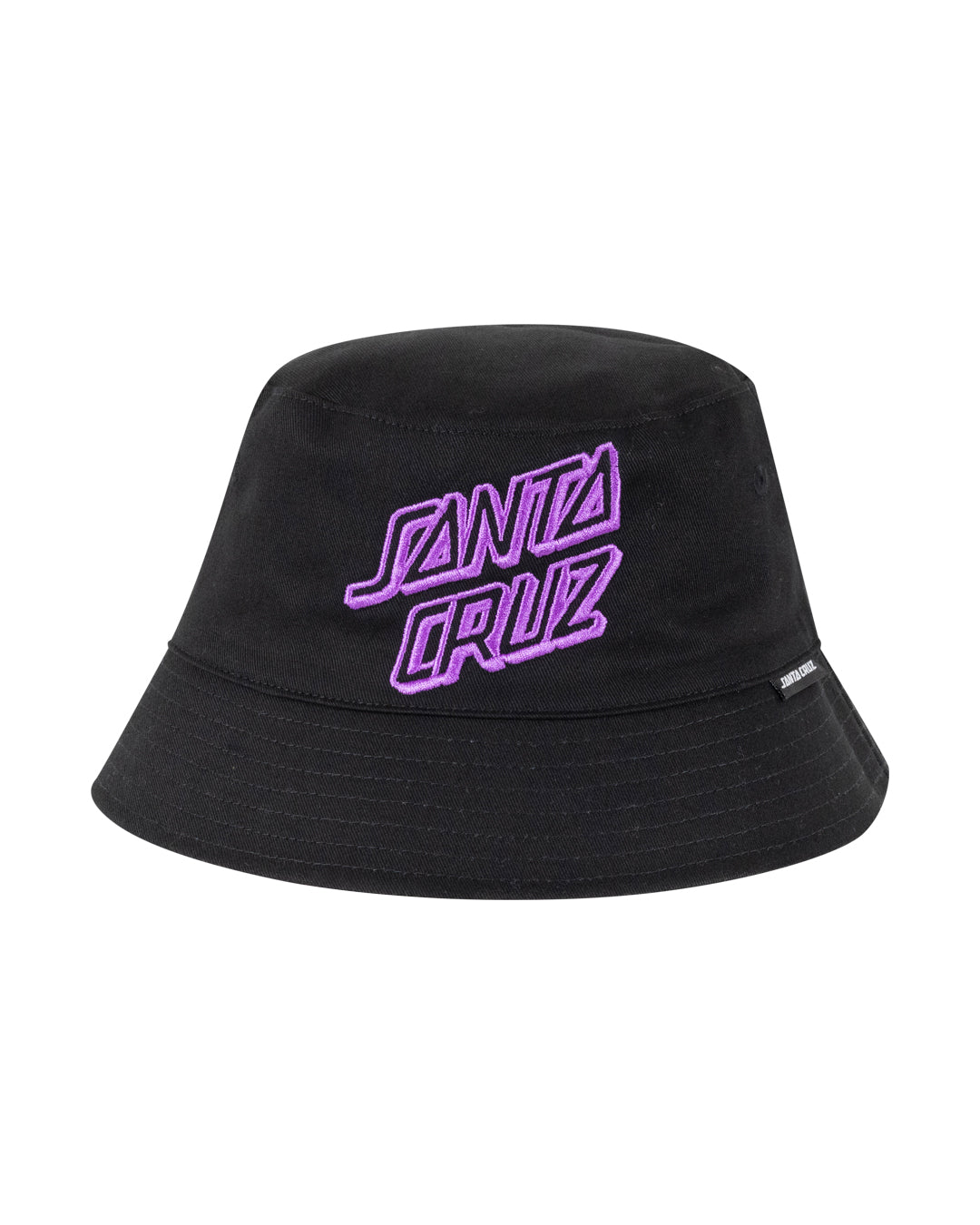 Santa Cruz Youth Strange Check Dot Reversible Bucket Hat