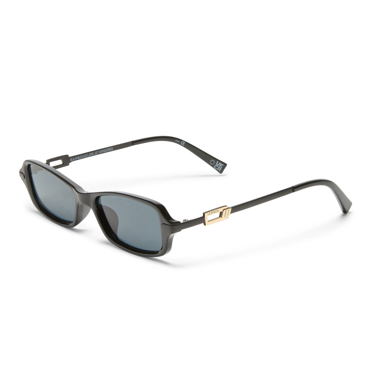 Le Specs Bamboozler Black Smoke Mono