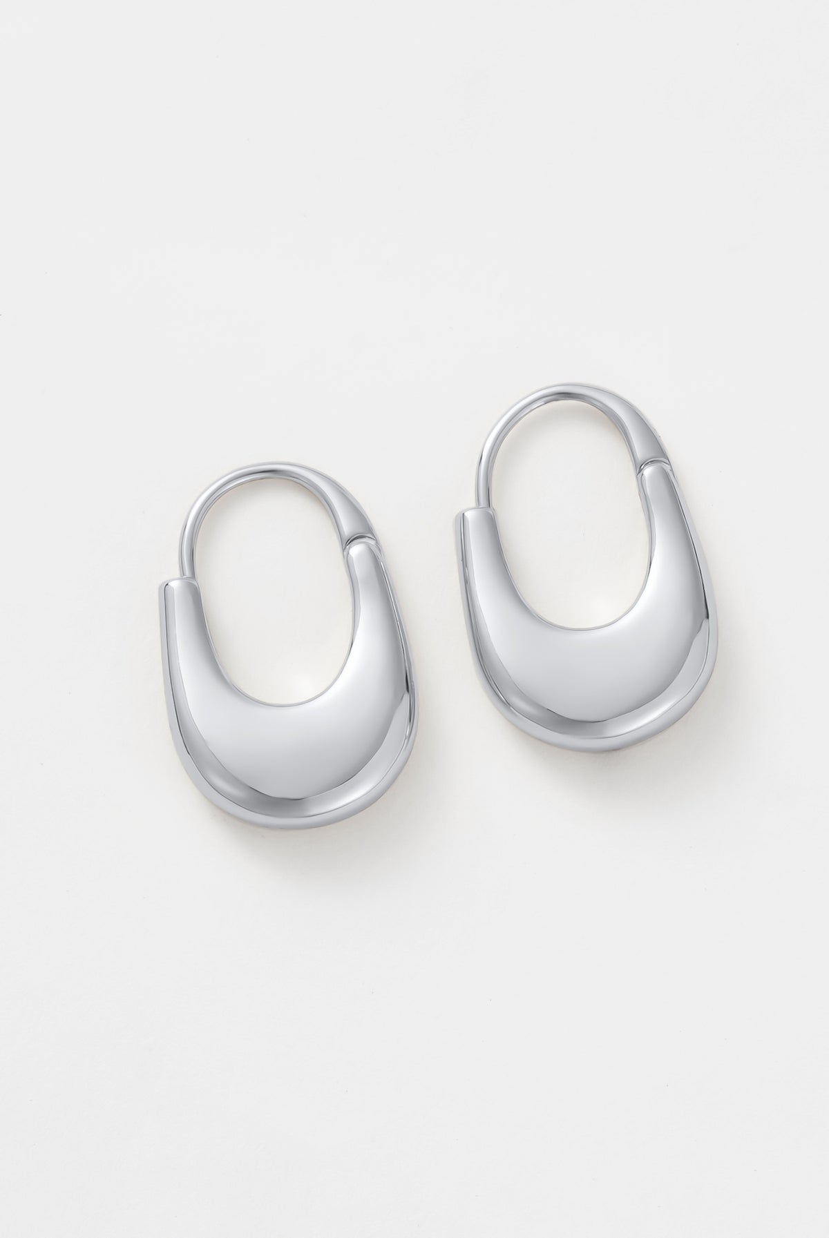 Zafino Sienna Hoop - Silver