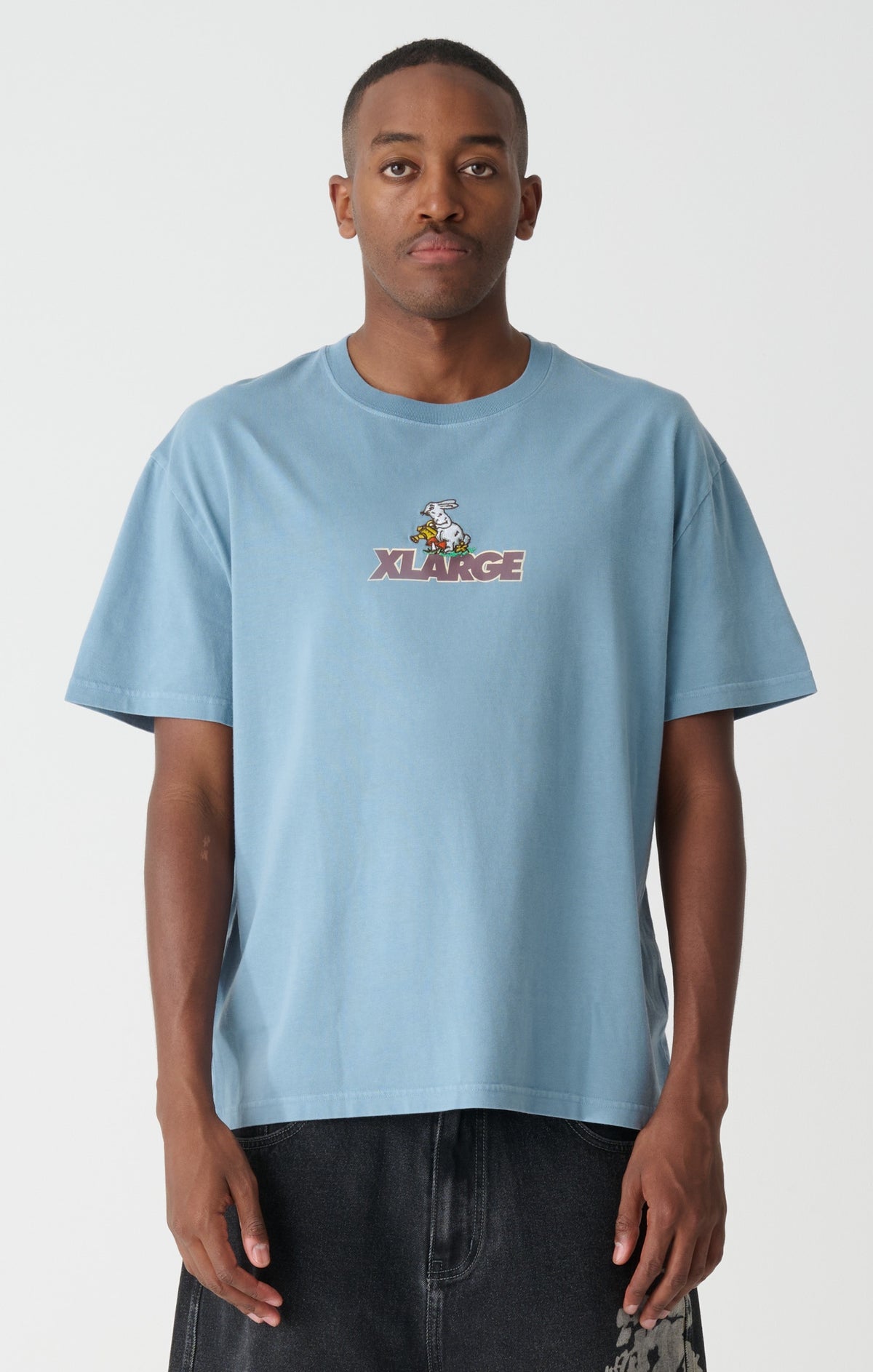 XLARGE Rabbit SS Tee Pigment Cadet Blue