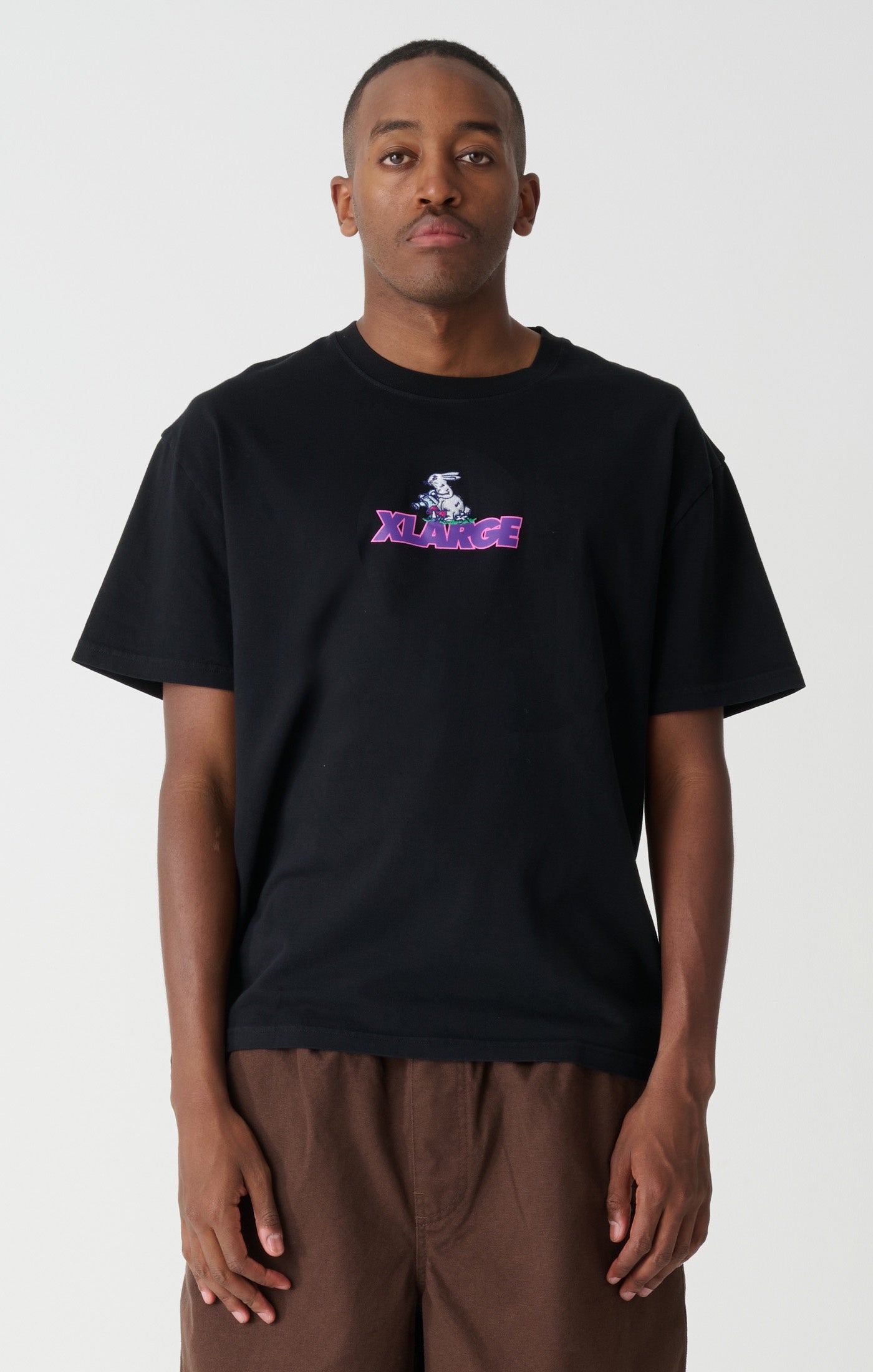 XLARGE Rabbit SS Tee Pigment Black