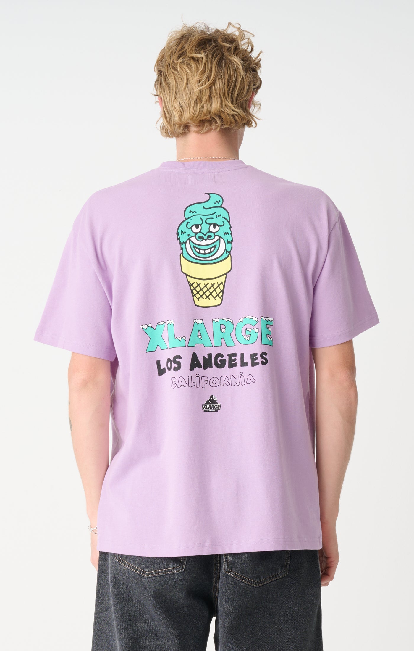 XLARGE Ice Cream SS Tee Light Purple