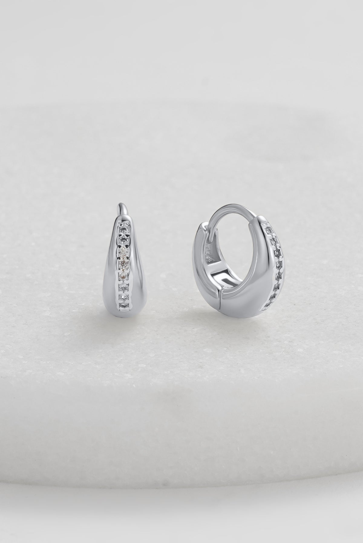 Zafino Hayley Huggie - Silver