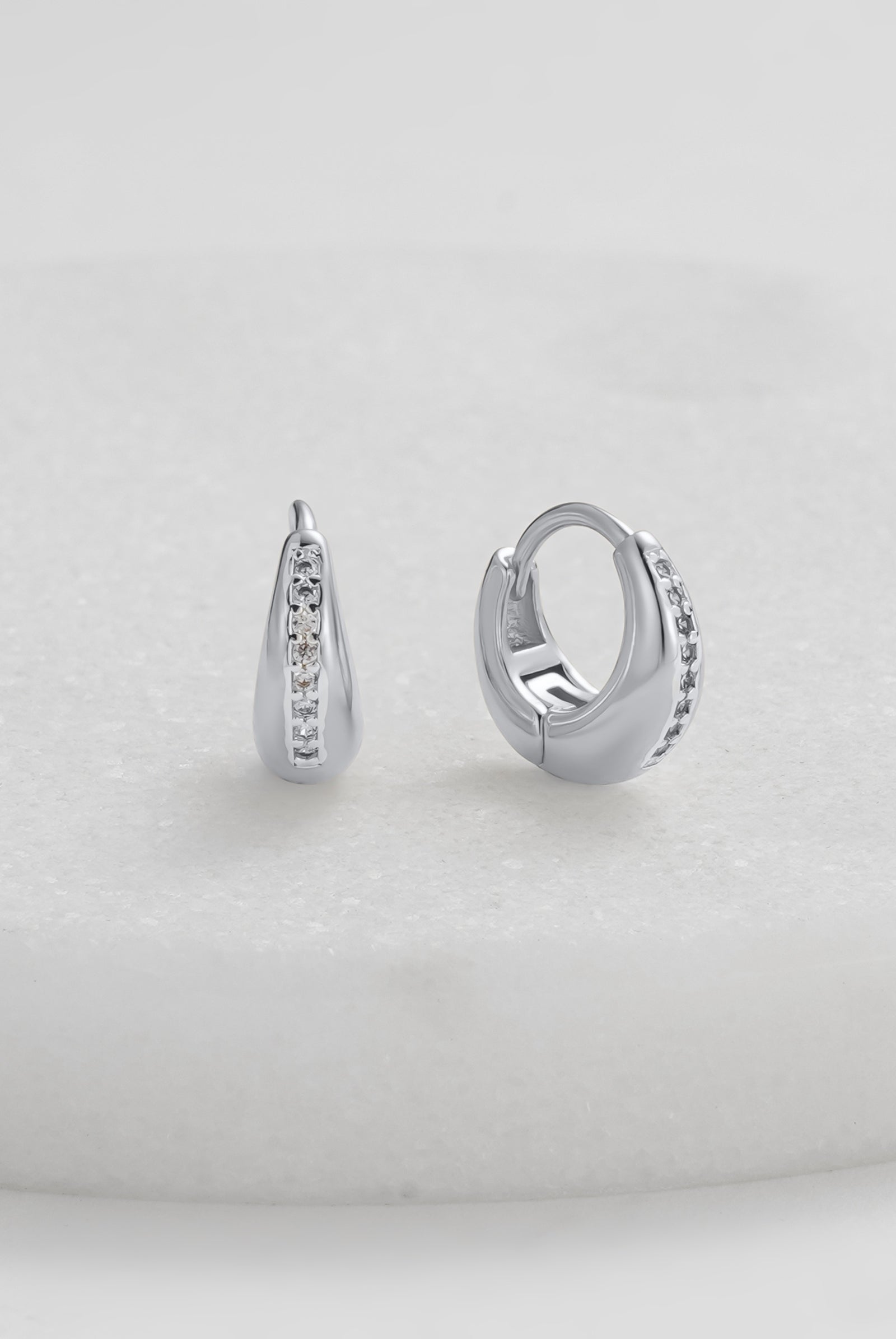 Zafino Hayley Huggie - Silver