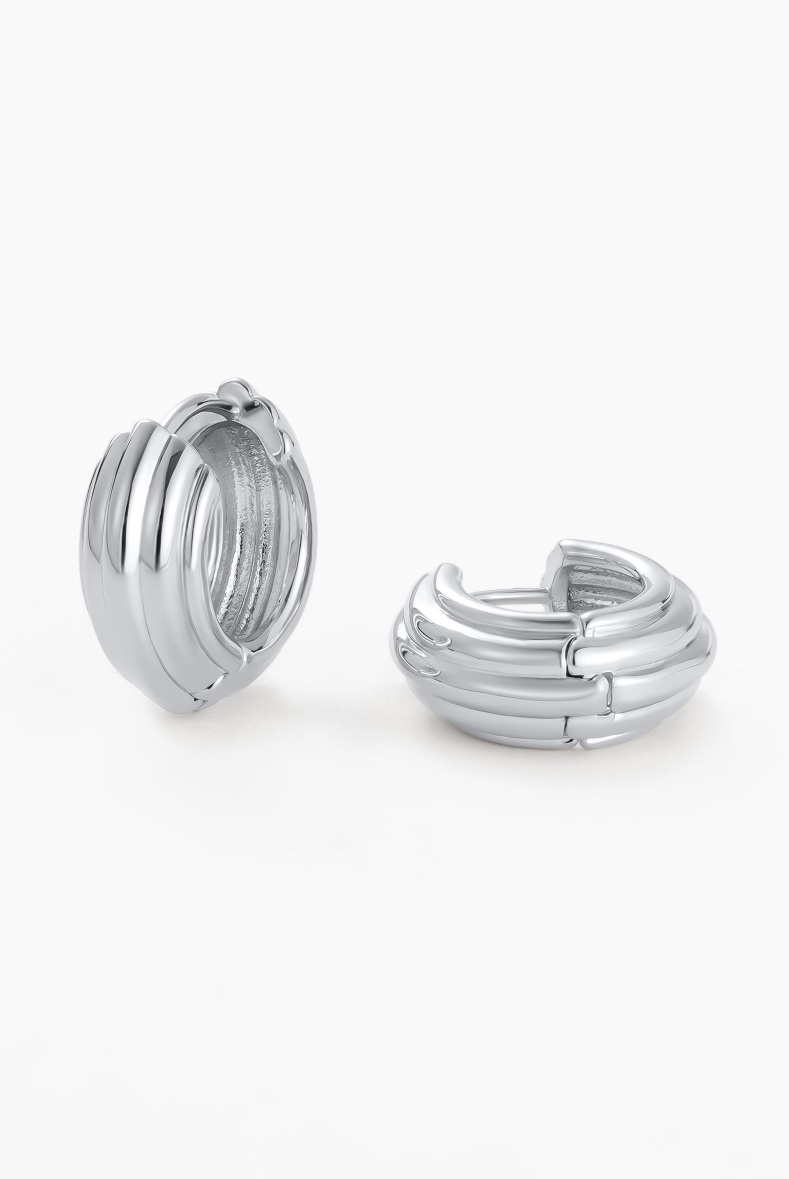 Zafino Eliza Hoop - Silver