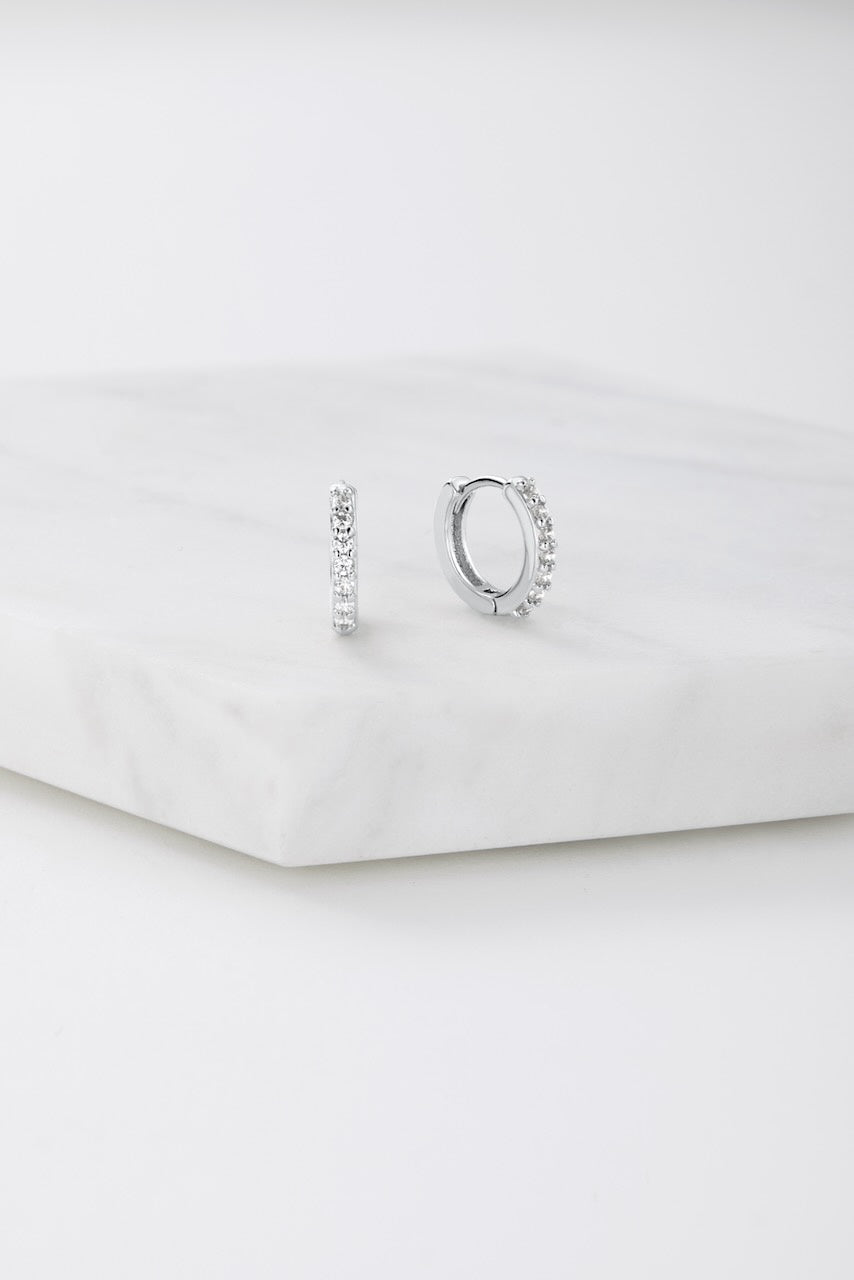 Zafino Ally Huggie - Silver