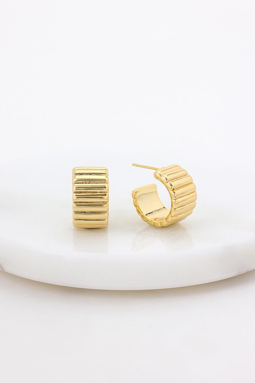 Zafino Harlow Hoop - Gold