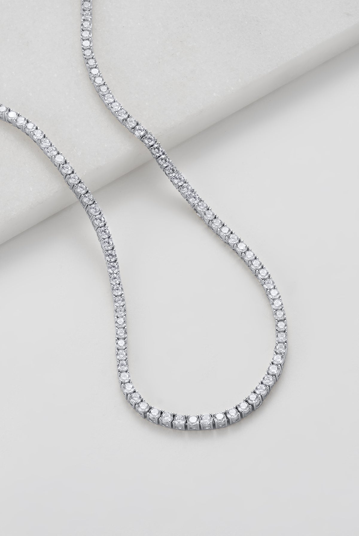 Zafino Dani Tennis Necklace 45cm