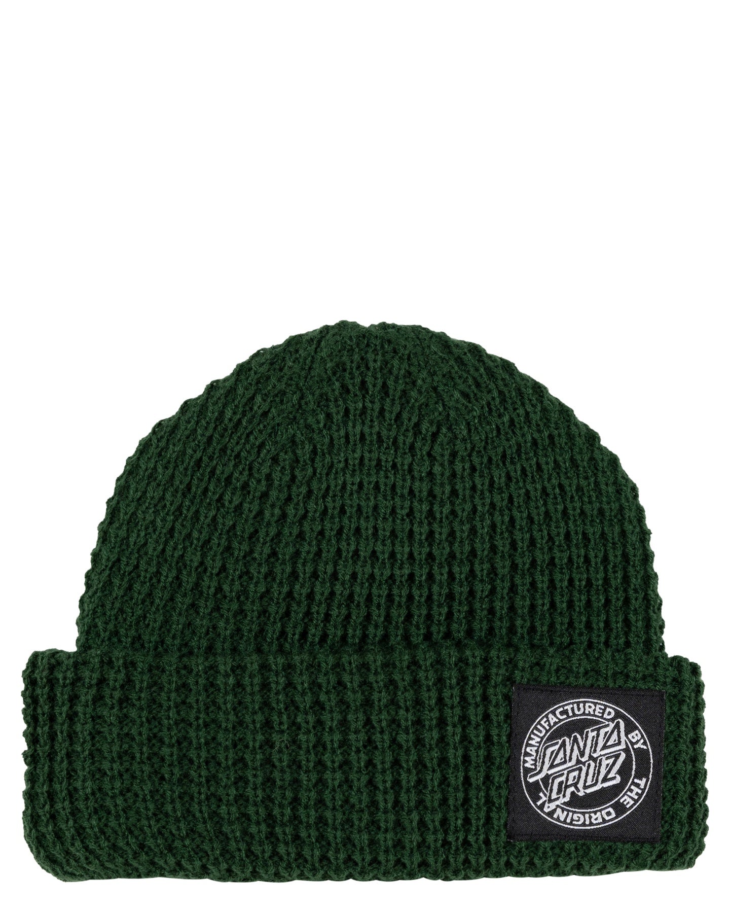 Santa Cruz Youth MFG Dot Beanie Dark Green