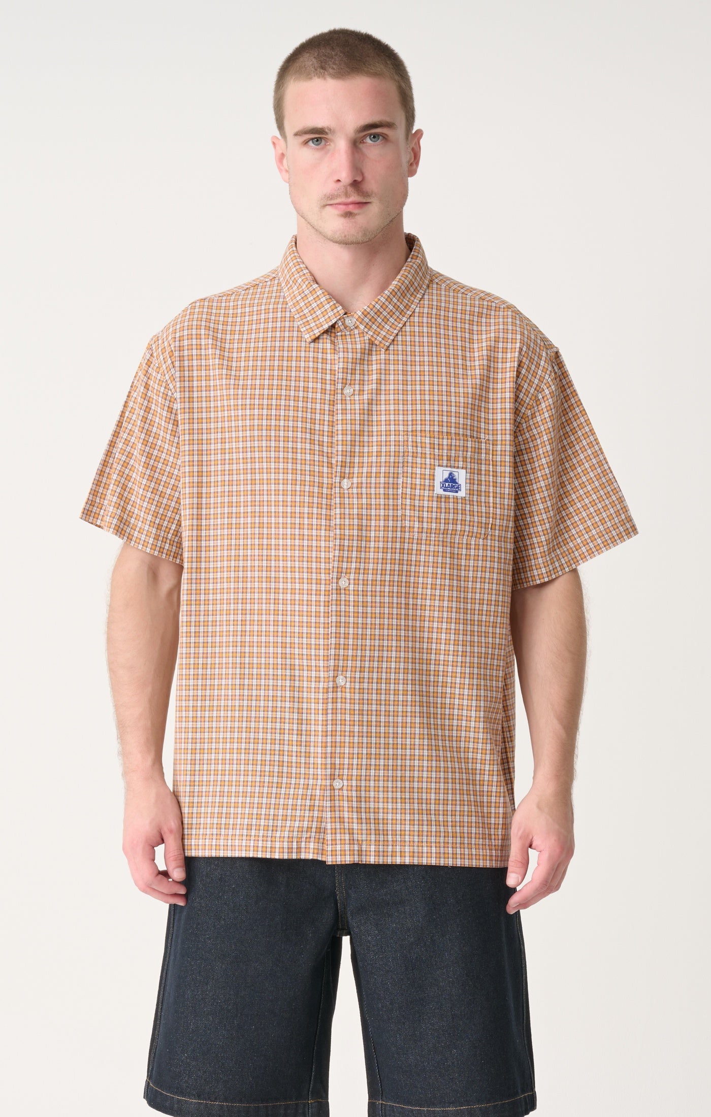 XLARGE Eli SS Shirt Orange