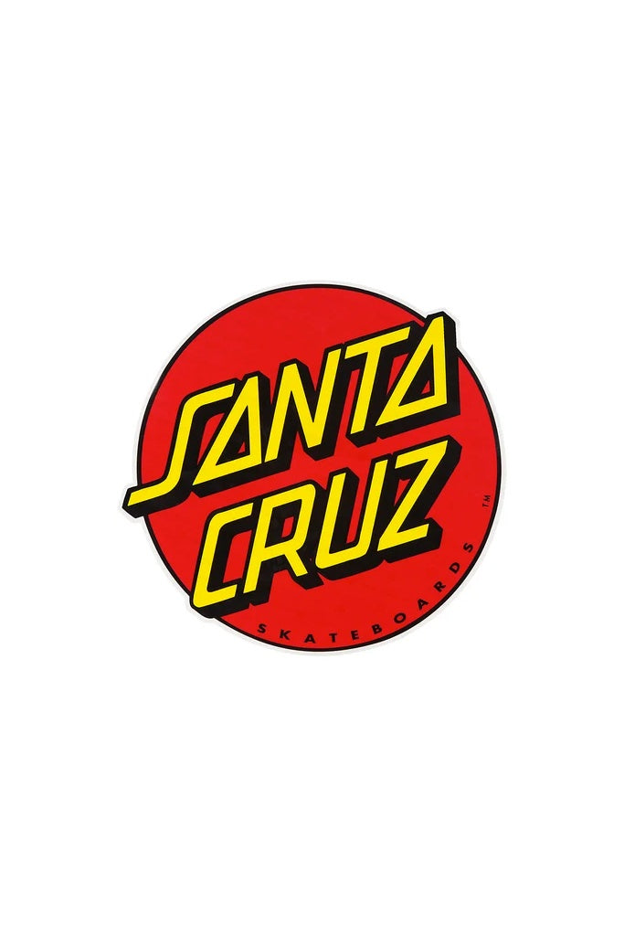 Santa Cruz Big Dot Sticker 12in