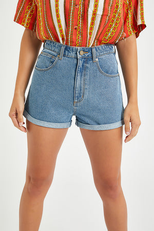 Abrand A High Relaxed Short LA Blues