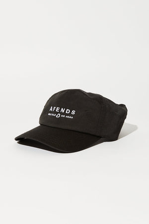 Afends Calico - Recycled Cap - Black
