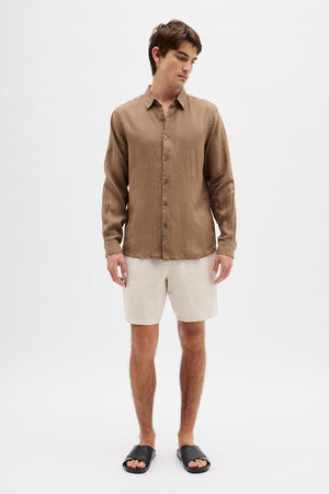 Assembly Casual Long Sleeve Shirt Dune