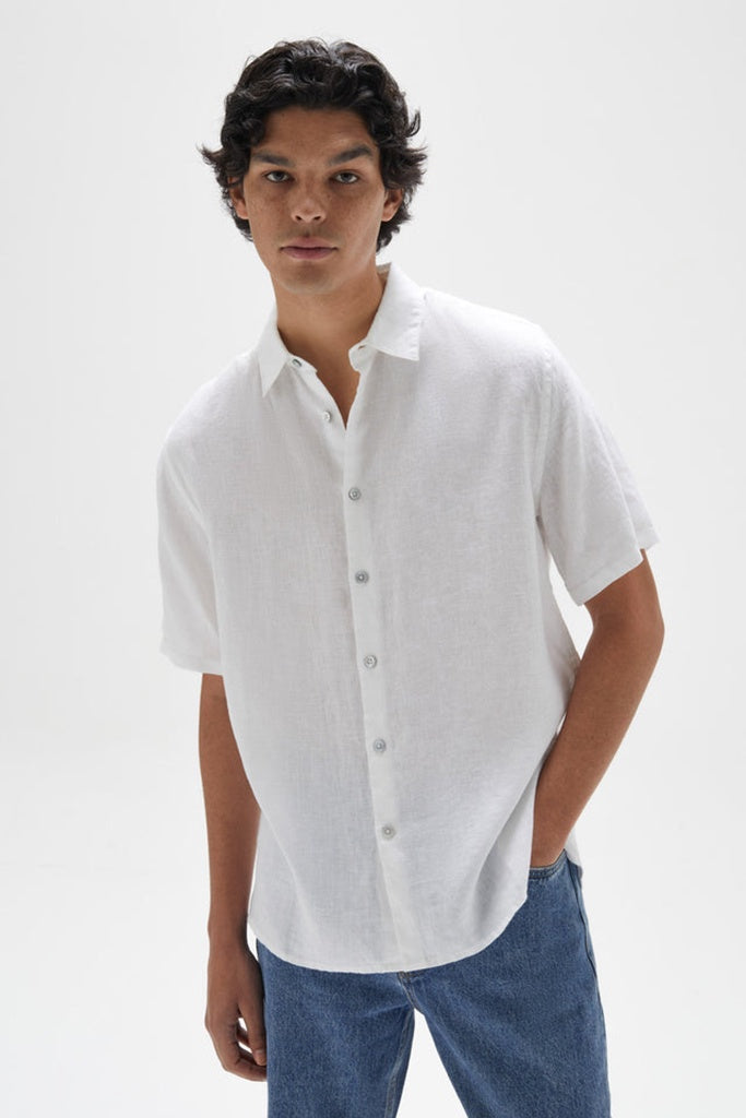 Assembly Casual Short Sleeve Shirt White