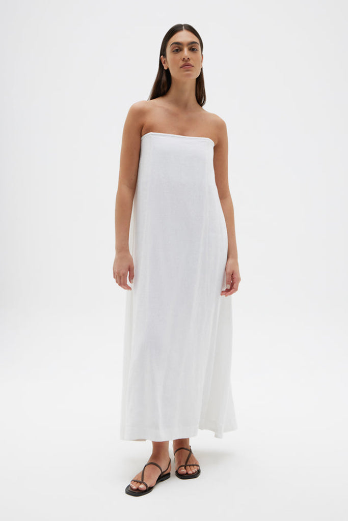 Assembly Adella Dress White - Harry and Her