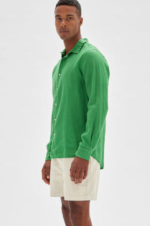 Assembly Casual L/S Shirt Bermuda Green