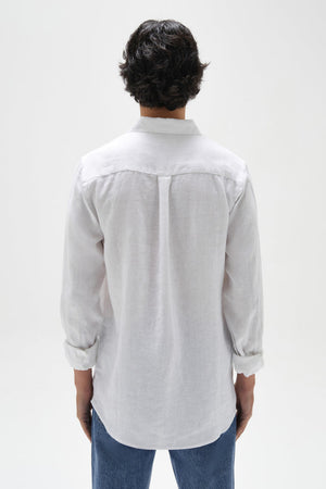 Assembly Casual Long Sleeve Shirt White