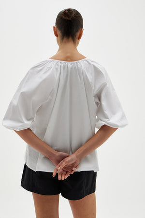 Assembly Relaxed Mini Top White