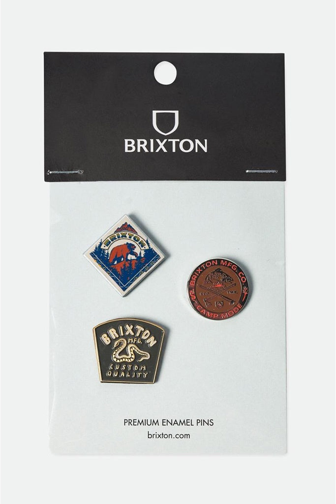 Brixton Camp Mode Pin Set Black