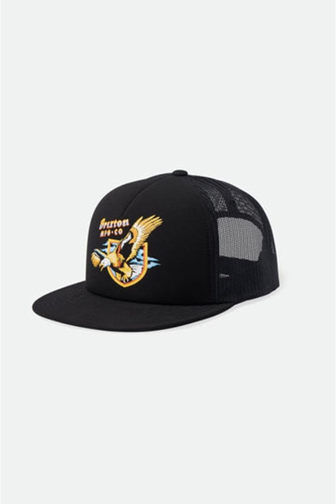 Brixton District Hp Trucker Hat Black/Black