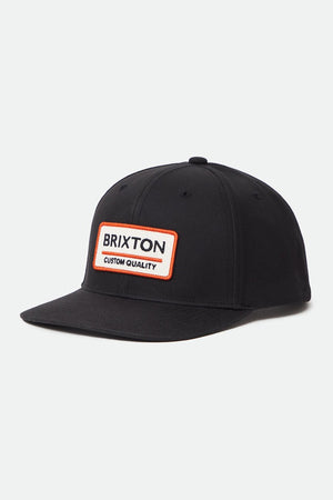 Brixton Palmer Proper X Mp Snapback Black