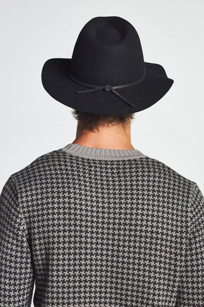 Brixton Wesley Fedora Black