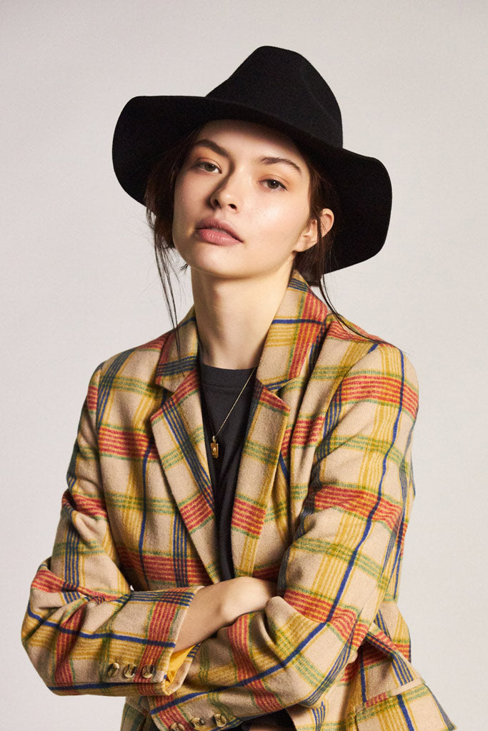 Brixton Wesley Fedora Black