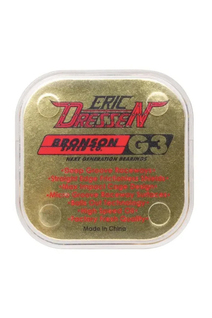 Bronson Speed Co Eric Dressen Pro G3 Bearings 8 Pack