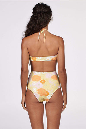 Charlie Holiday Marty High Waisted Brief Mod Floral