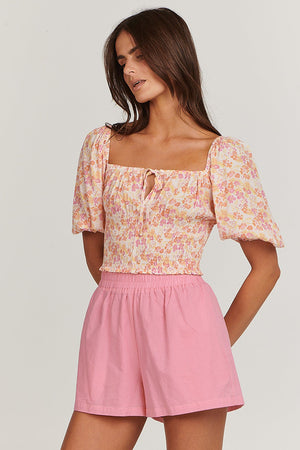 Charlie Holiday Audrey Top Summer Floral