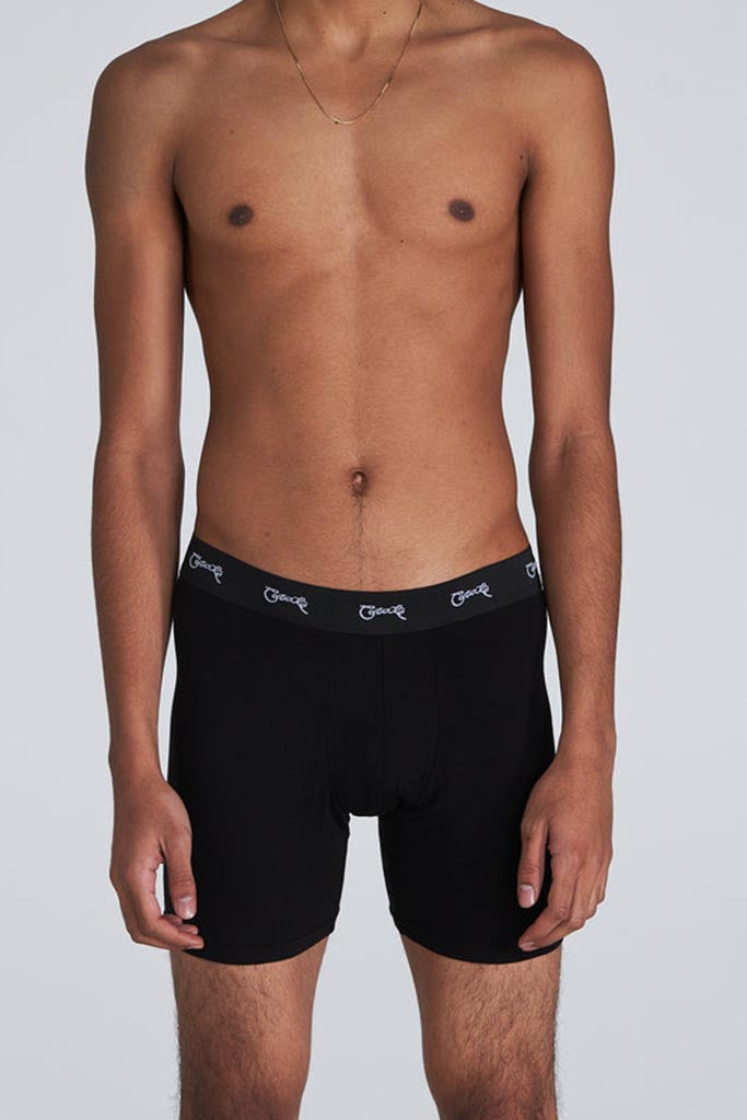 Crate 2 Pack Scripted Underwear Black