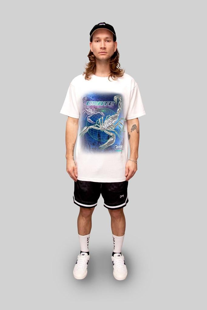 Crate Space Scorpion Tee White