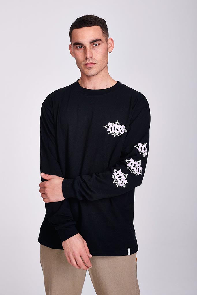 Critical Slide Bumper LS Tee Vintage Black