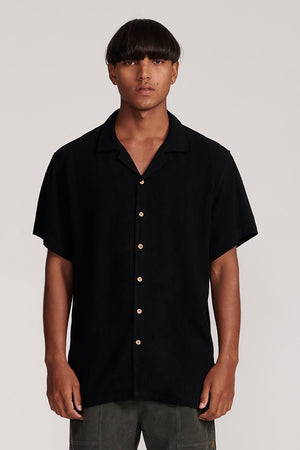 Critical Slide Ernie Ss Resort Shirt Black