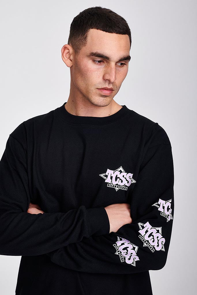 Critical Slide Bumper LS Tee Vintage Black