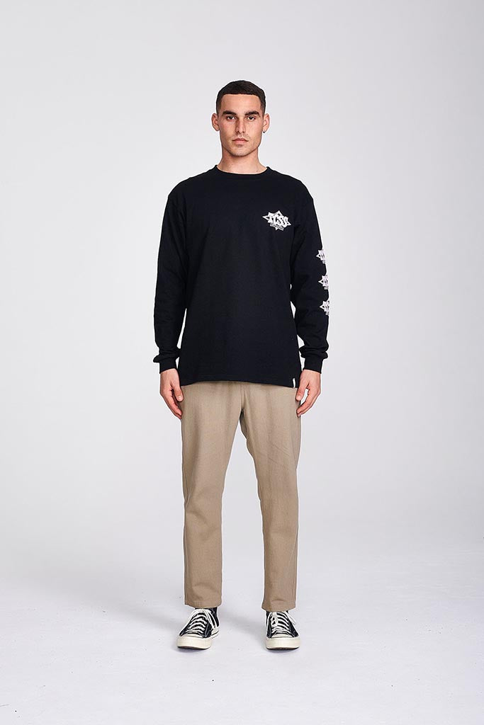 Critical Slide Bumper LS Tee Vintage Black