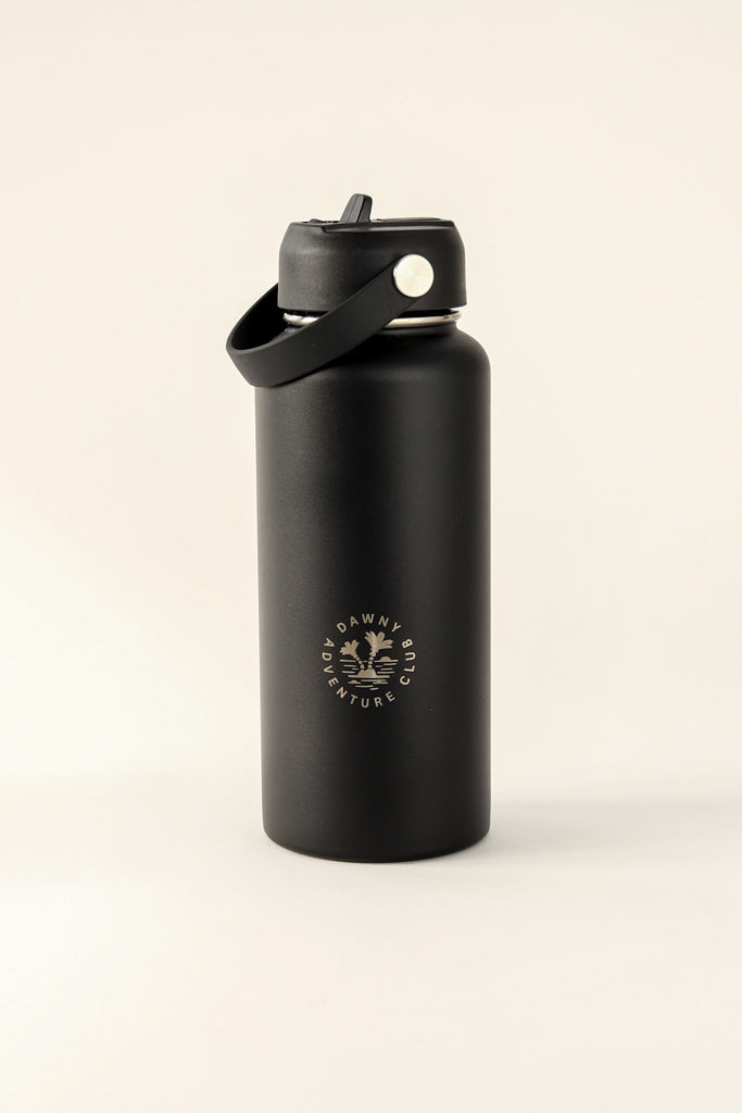 Dawny Adventure Club 950ml Dawny Cooler Black Sipper with handle