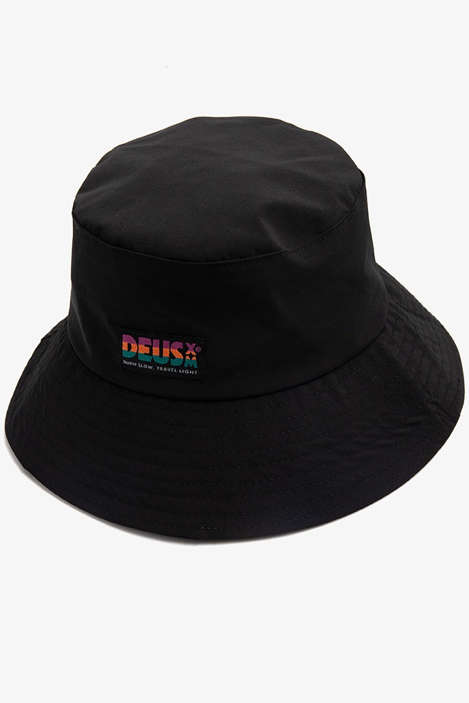 Deus Scout Bucket Hat Black