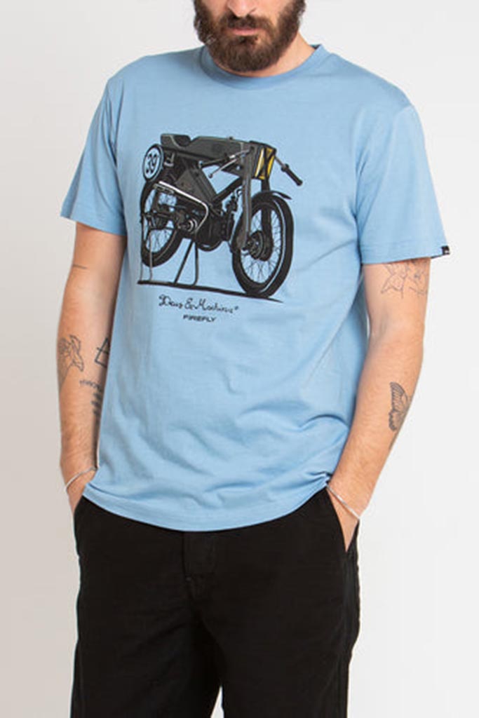Deus Firefly Tee Blue