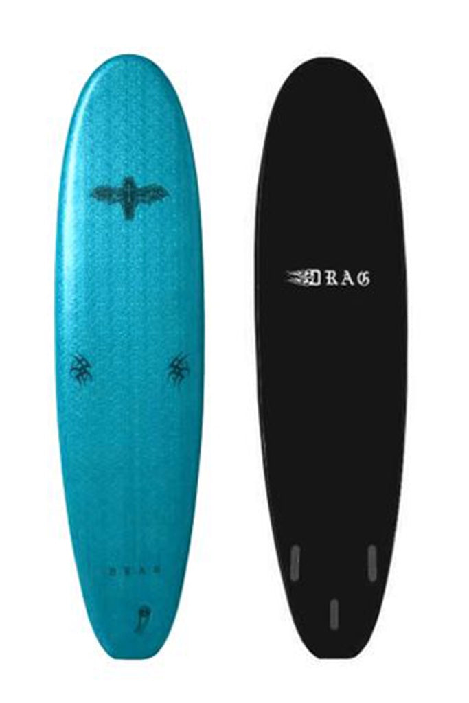 Drag Coffin 7'0 Thruster Turquoise