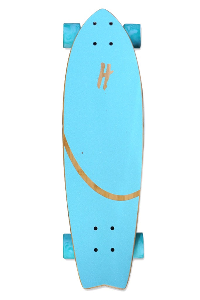 Holiday Eggs Benny Bamboo Cruiser Board Blue