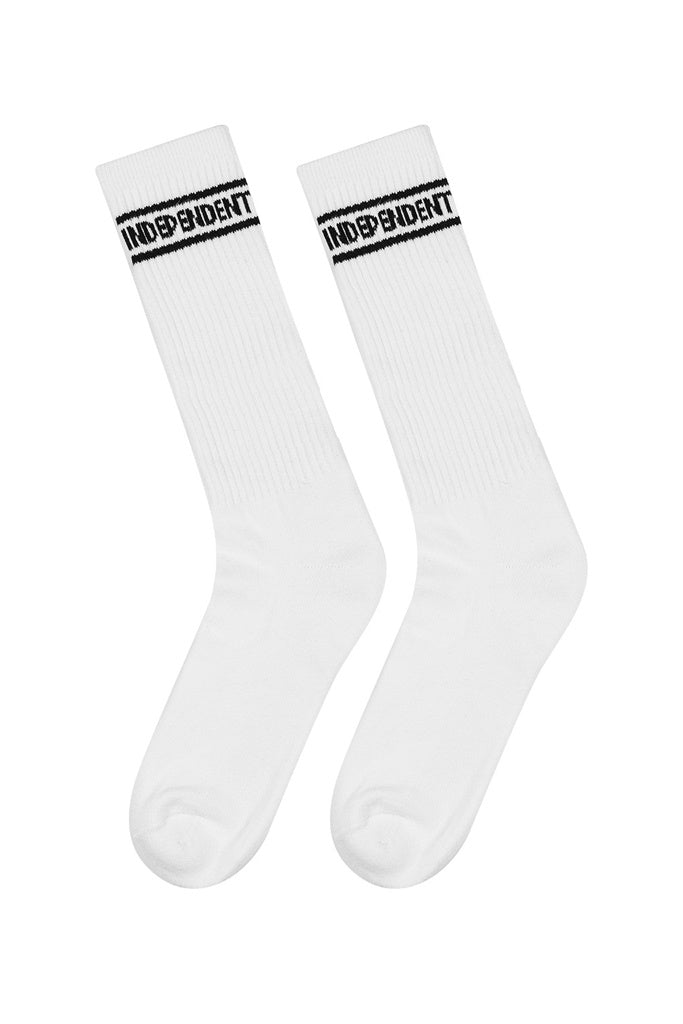 Independent Itc Grind Tall Sock 2pk White