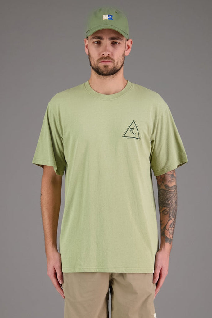 Just Another Fisherman Angled Marlin Tee - Moss